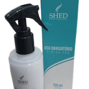 USO OBRIGATÓRIO FINISH PRO. SHED PROFESSIONAL - Comprar melhor protetor térmico - Desembaraçante