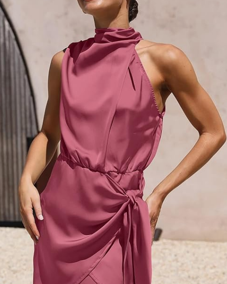 mulher com vestido elegante cor bege escuro guia definitivo do elegant dress vestido elegante estilo tendências e autoridade para seu guarda roupa