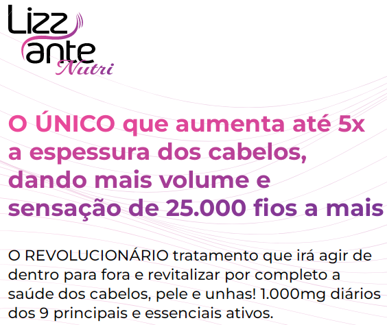 propaganda de tratamento de cabelo aumenta a espessura dos cabelos dando mais volume